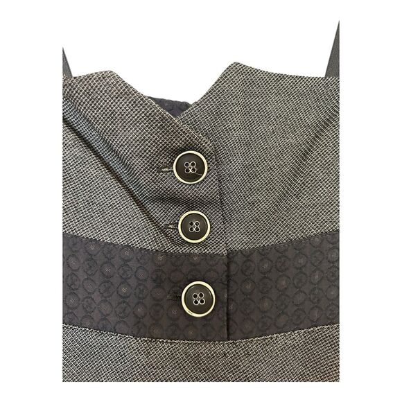 Deux Mille Vingt Six 2026 Cop Copine Dress Buttons Y2K Avant Garde Sz 1/XS-S - Picture 3 of 8